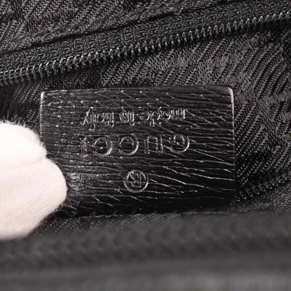 Gucci Black Canvas Handbag - Picture 8 of 11
